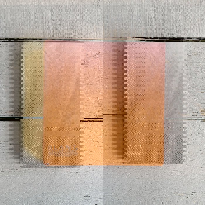 Let's Toast Foil Beverage Napkins | Gold Foil Cocktail Napkin | 5" Square