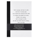  Life is Amazing Hardback Fabric Journal | 7'' x 10''