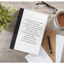  Life is Amazing Hardback Fabric Journal | 7'' x 10''