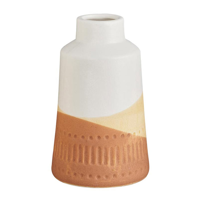 Warm Colors Planter Pots Home Decor  | Decorative Ceramic Vase |  Gift for Plant Lovers