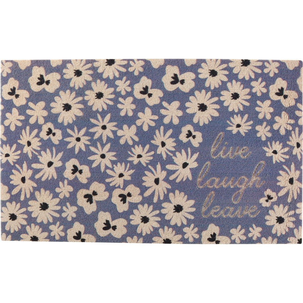 Funny Welcome Mats - Live Laugh Leave, Nope Doormats  | Indoor Outdoor Welcome Mat