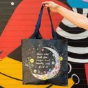  Large Market Shopper Totes with Cute Designs and Sayings | Daily Shopping Storage Bag