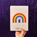  Love Is Love Journal LGBTQ+ Pride Notebook with Rainbow Back Cover | 160 Lined Pages
