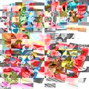  Love Note Postcards Book | 30 Postcards with Horrible Puns and Retro Valentine's-Style Art