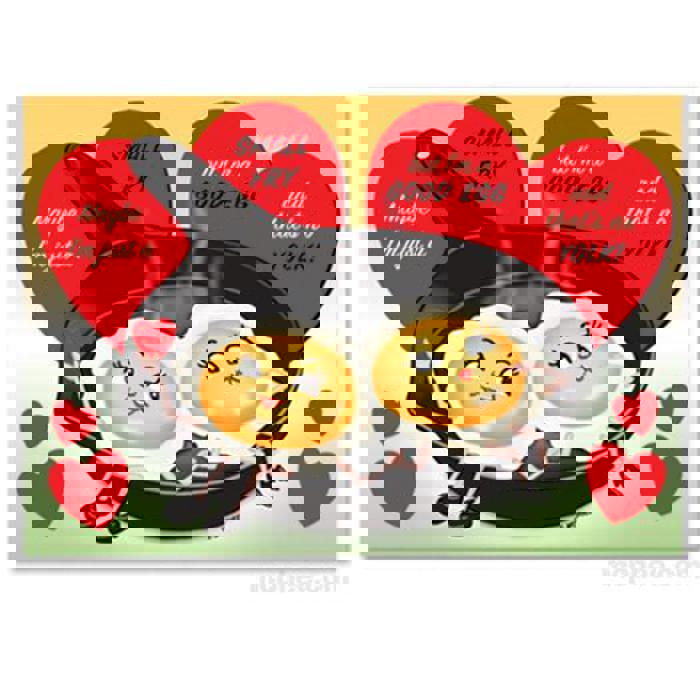 Love Note Postcards Book | 30 Postcards with Horrible Puns and Retro Valentine's-Style Art