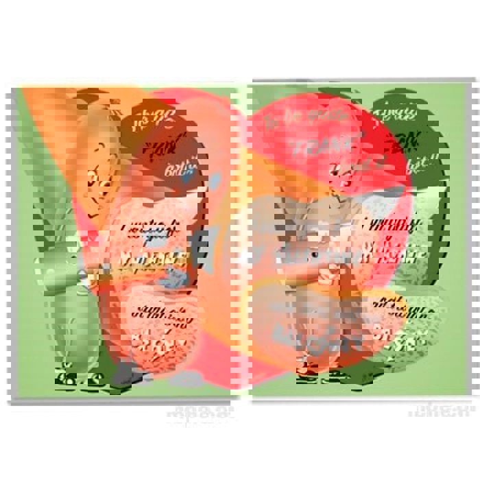 Love Note Postcards Book | 30 Postcards with Horrible Puns and Retro Valentine's-Style Art