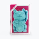  Lucky Cat Rectangular Water Bottle | Fits in Handbag