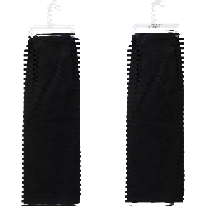 Lush - The One Who's Lit Like a Christmas Tree Funny Black Cotton Dish Cloth Towel | 28" x 28"