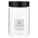  Made From Scratch with Love Giftable Canister | Reusable Gift Jars for Homemade Treats | 29 oz