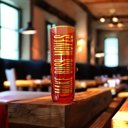  Make Boss Moves Collins Glass in Coral and Gold