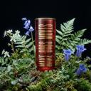 Make Boss Moves Collins Glass in Coral and Gold |  Cocktail Drinkware |  17oz Collins Cocktails Glass | Liquor Glass Barware Gift for Her