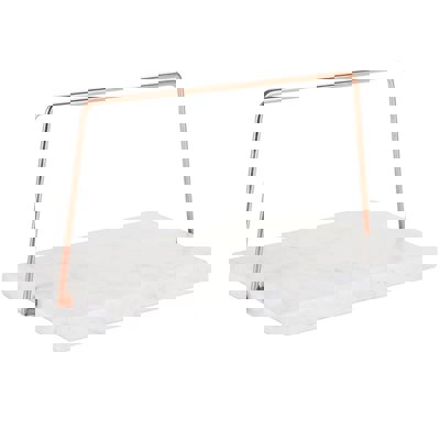 Marble + Rose Gold Iron Plate | Desserts and Appetizers Display