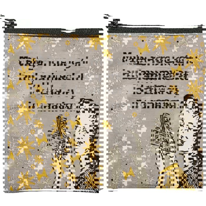 Zipper Wallet Coin Purse Organizer Pouch | 5.25" x 4.25"