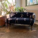  Halloween Reversible Skeletons Throw Blanket | Double-Sided Knitted Throw | 50" x 60"