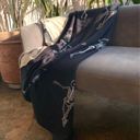  Halloween Reversible Skeletons Throw Blanket | Double-Sided Knitted Throw | 50" x 60"