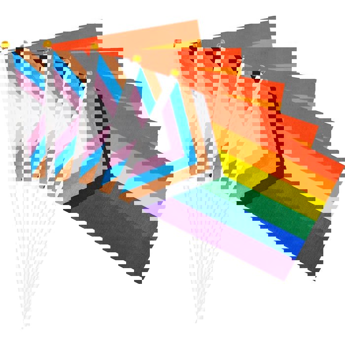 Mini Progressive Pride Flag