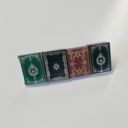  Miniature Books Hair Clip with Real Pages