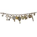  Mirror Mirror Fantasy Gold Charm Bracelet | Fairytale Jewelry