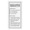  Mon Cheri Glass Tumbler with Bamboo Lid and Glass Straw | Travel Drinkware | 20oz