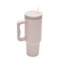 Buff Monocolor Cold Cup Tumbler 40 Oz Handle Travel Mug