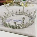  Crowns and Tiaras for Bridal, Prom, Costume, Formal, Gift - Adult Size Gold, Silver, Pearl Crowns and Jeweled Headbands