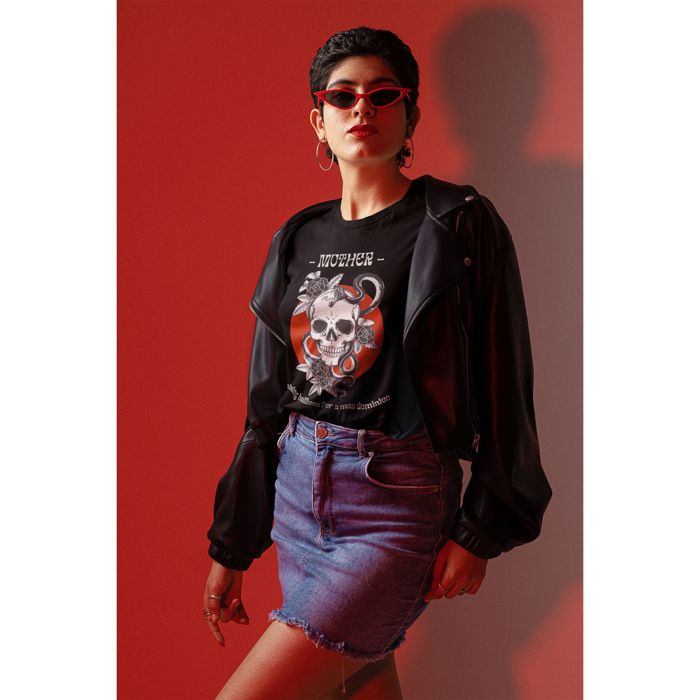 Mother Raising Hellions Black Unisex Jersey Short Sleeve Tee [Multiple Colors and Sizes]