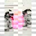  Baby's First Doll in Hot Pink | Soft Plush 8" Brown Skin Doll | Baby Gift 1st Doll 