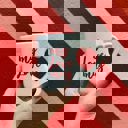  My Love Mug Heart Shaped Handle Mug | Coffee Tea Stoneware Cup | 12oz.