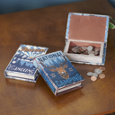  Vintage Book Box Stash Trinket Storage | Decorative Book-Shaped Storage