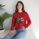 Red Small Nice Racc Unisex Heavy Blend™ Crewneck Sweatshirt Sizes SM-4XL