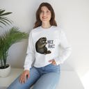 White Small Nice Racc Unisex Heavy Blend™ Crewneck Sweatshirt Sizes SM-4XL