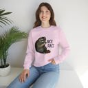 Light Pink Small Nice Racc Unisex Heavy Blend™ Crewneck Sweatshirt Sizes SM-4XL