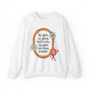 White Small No Guts, No Glory (My Guts Are Very Delicate) Unisex Heavy Blend™ Crewneck Sweatshirt