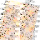  Notes Vintage Floral in Blush Spiral Hard Cover Journal | Spiral Bound Notebook | 6.25"x 8.25