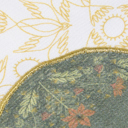  Nouveau Crane Cotton Kitchen Towel | Bird Pattern Hand Tea Dish Cloth | 20" x 28"