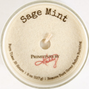  Nouveau Crane Sage Scent Jar Candle | Bird Pattern Metallic Gold Accent Frosted Glass | 35hrs Burn Time