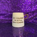  Of Course I'm Still Watching Netflix Themed Funny Tapered Mug | 11 oz | White and Blue Watercolor