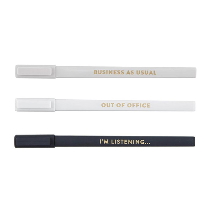 Set of 3 Giftable Pens in Box