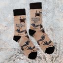 Officially Checked Out Funny Sayings Socks - Cozy Giftable Women's Crew Socks