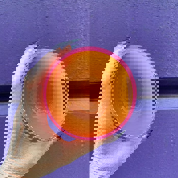 Ombre Jack-O'-Lantern Roly Poly Wine Glass | Pumpkin Spooky Halloween Cocktail Glass | 13 oz.