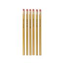 On-Point Feminist Pencil Set in Solid Gold