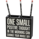  One Small Positive Thought Stationery Set | Giftable | Notebooks, Pencils, Pen Holder