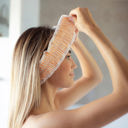  Orange Seersucker Spa Headband | Hair Band for Skincare Facial After Shower