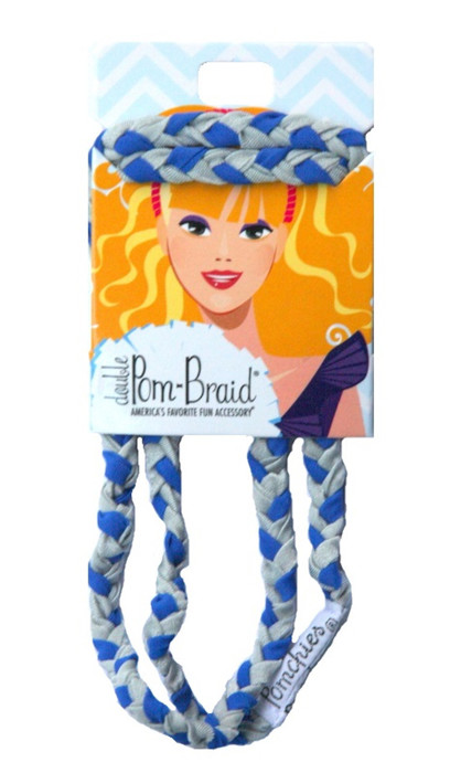 Pom Braid and Knotted Headbands | Nylon Hairband Hair Accessory | Workout Headband Packs and Singles