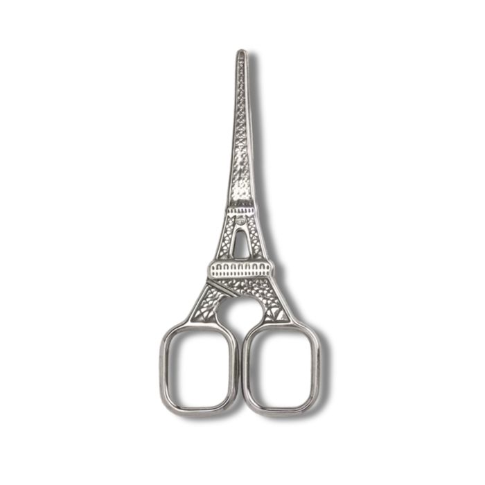 Petite Eiffel Tower Mini Scissors in Silver | 4.25"