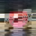  Pick Your Poison Roly Poly Tinted Glass in Pink | 13 oz. | Spooky Goth or Halloween Themed Cup