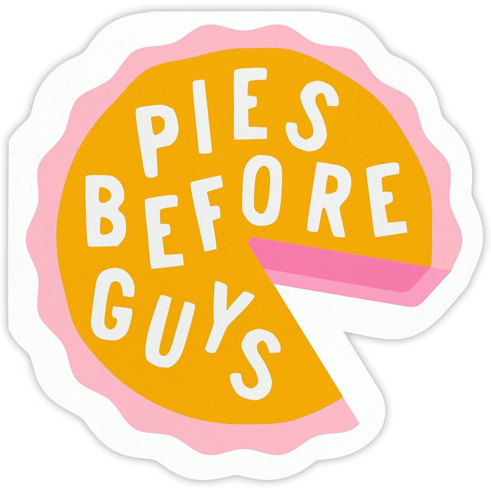 Pies Before Guys Die-Cut Party/Beverage/Cocktail Thanksgiving Napkins