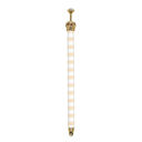  Pink Cabana Stripes Rhinestone Embellished Crown Pen - Individual Pen