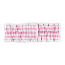  Pink Gingham Spa Head Band | Hair Band for Skincare Facial After Shower