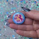  Pink Pony Club and Hot To Go 1.25" Buttons - Pinback Button Pins